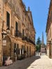 A typical old street in Ciutadella, in beautiful Menorca.